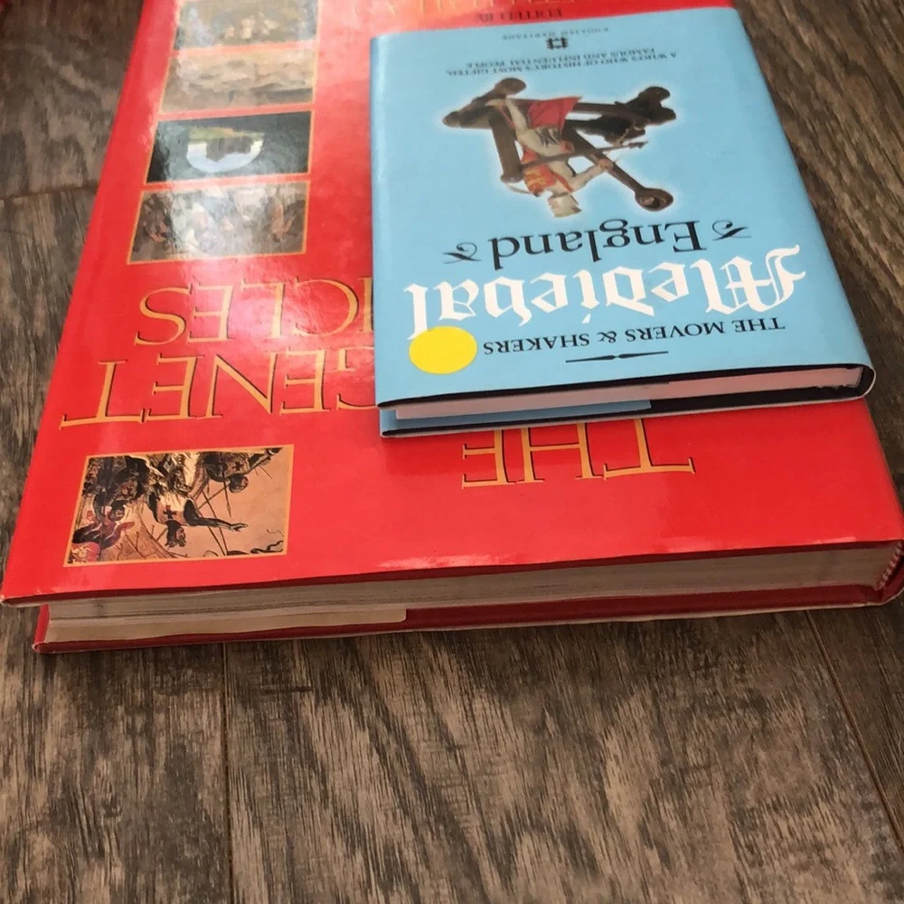 MOVERS & SHAKERS OF MEDIEVAL ENGLAND & PLANTAGENET CHRONICLES historical books